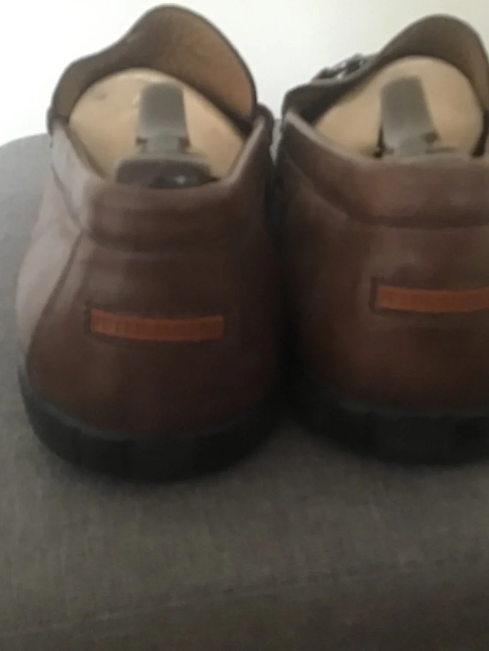 Peter Millar brown leather horsebit loafer moccasins drivers size 11